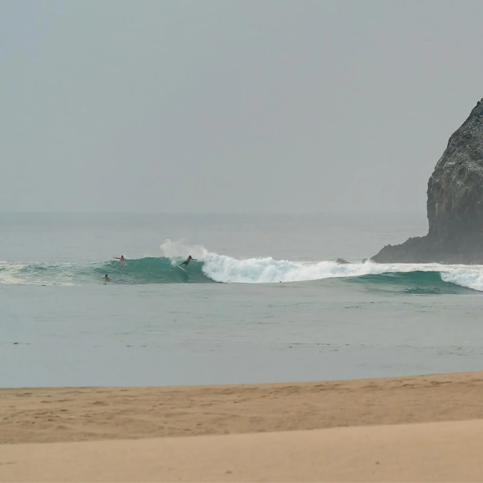 Onda perfeita em Salina Cruz, México